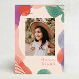 "Grow" - Diwali Cards in Peach by Meg Gleason - Front