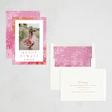 "Light" - Diwali Cards in Flower by Angela Garrick - Assembled