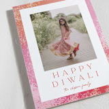 "Light" - Diwali Cards in Flower by Angela Garrick - Detail