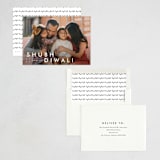 "Happy moments" - Diwali Cards in Cotton by Stacey Meacham - Assembled