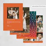 "Fireworks" - Diwali Cards in Sunset by Heather Schertzer - Back of Card Options
