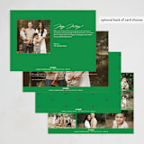 "Bandhej Wishes" - Diwali Cards in Bageecha by Sejal Banker - Back of Card Options