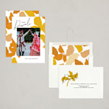 "Modern Light" - Diwali Cards in Marigold by Inkblot Design - Assembled