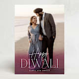 "Diwali Glow" - Diwali Cards in Baigani by Brooke Chandler - Front