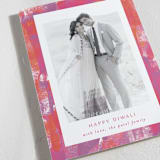 "Bright Diwali" - Diwali Cards in Poppy by AK Graphics - Detail