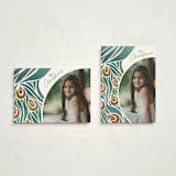 "Beauty" - Diwali Cards in Peacock by Ghia Designs - Photo Orientation Options