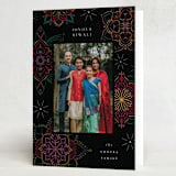 "joyous lights" - Diwali Cards in Garden by Grae - Folded Card