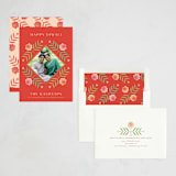 "Floral Frame" - Diwali Cards in Vivid by letterfix - Assembled