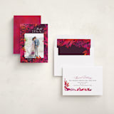 "Watercolor Diwali" - Diwali Cards in Sangria by Jessica Corliss - Assembled