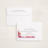 "Watercolor Diwali" - Diwali Cards in Sangria by Jessica Corliss - FREE Recipient Addressing