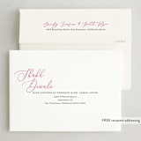 "scripted diwali" - Diwali Cards in Magenta by Liz Conley - FREE Recipient Addressing