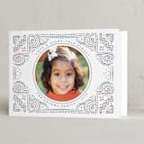 "rangoli frame" - Diwali Cards in Teal by Kanika Mathur - Folded Card