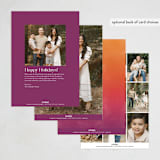 "Fireworks" - Diwali Cards in Sunset by Tamara Hilje - Back of Card Options