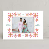 "diwali designs" - Diwali Cards in Carnation by Kanika Mathur - Front