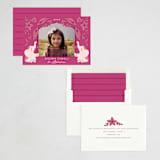 "Shubh Diwali" - Diwali Cards in Magenta by Hudson meet Rose - Assembled