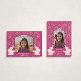 "Shubh Diwali" - Diwali Cards in Magenta by Hudson meet Rose - Photo Orientation Options