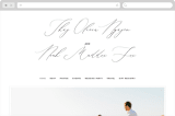 "la noce" - Wedding Website in Ink by Design Lotus - Desktop Design
