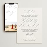 "la noce" - Wedding Website in Ink by Design Lotus - Match Your Stationery