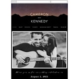"Starry Skies" - Wedding Website in Twilight by Kelly Schmidt - Mobile Layout