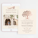 "Enchanted" - Wedding Website in Maple by Griffinbell Paper Co. - Match Your Stationery