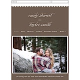 "Sweet scallop" - Wedding Website in Taupe by Annie Clark - Guest Management