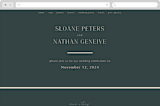"Arched Pampas" - Wedding Website in Basil by Kaydi Bishop - Desktop Design