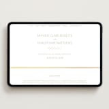 "The Romantic" - Wedding Website in Buttercream by Kristie Kern - Desktop Design