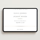 "Fineline" - Wedding Website in Spun Sugar by Jessica Williams - Desktop Design