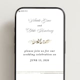 "Lake Como" - Wedding Website in Diamond by Kate Ahn - Mobile Layout