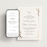 "Lake Como" - Wedding Website in Diamond by Kate Ahn - Match Your Stationery