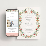 "Tropica" - Wedding Website in Papaya by Susan Moyal - Match Your Stationery