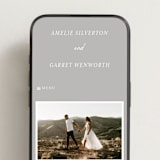 "cantuccini" - Wedding Website in Moon by chocomocacino - Mobile Layout