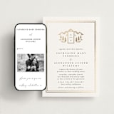 "Summit Serenity" - Wedding Website in Quartz by Ana de Sousa - Match Your Stationery
