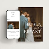 "Loren" - Wedding Website in Cotton by Christie Garcia - Match Your Stationery