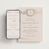 "Manuet" - Wedding Website in Vanilla by Petra Kern - Match Your Stationery