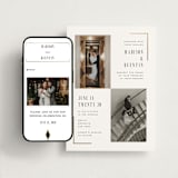 "Documentary" - Wedding Website in Lily by Heather Schertzer - Match Your Stationery