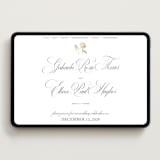 "Here With You" - Wedding Website in Classic Bride by Design Lotus - Desktop Design