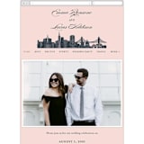 "Big City - San Francisco" - Wedding Website in Blush by Hooray Creative - Guest Management