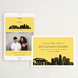 "Big City - Los Angeles" - Wedding Website in Lemondrop by Hooray Creative - Match Your Stationery