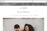 "set in stone" - Wedding Website in Granite by raven erebus - Desktop Design