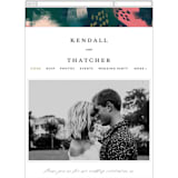 "Dreaming" - Wedding Website in Garden by iamtanya - Mobile Layout