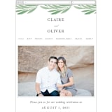 "Garden Square" - Wedding Website in Basil by Olivia Raufman - Mobile Layout