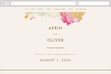 "desert chic" - Wedding Website in Blush by AK Graphics - Desktop Design