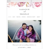 "Grand Bloom" - Wedding Website in Mauve by Bonjour Paper - Mobile Layout