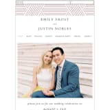 "Tara" - Wedding Website in Blush by Kampai Designs - Mobile Layout