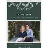 "Watercolor Wreath" - Wedding Website in Linen by Katrina Crouch - Mobile Layout