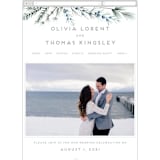 "Winterelle" - Wedding Website in Cornflower by Petra Kern - Mobile Layout