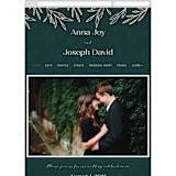 "Snippet" - Wedding Website in Pine by Sarah Brown - Mobile Layout