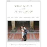 "New England" - Wedding Website in Fern by Megan Davis - Mobile Layout
