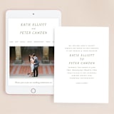 "New England" - Wedding Website in Fern by Megan Davis - Match Your Stationery